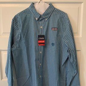 NWT Chaps L/S Dress Shirt Large